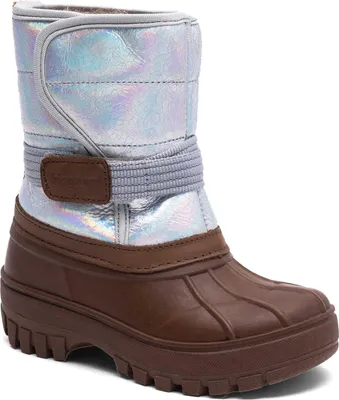 Produktbild von bisgaard 5715243933064, Stiefel, Kind, Silber, Breite Passform, Thermoplastischer Gummi (TPR), Leder