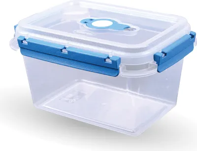 Image de Boîte fraîcheur avec couvercle - Fresh System 1,5 litre - Lunchbox - Bleu