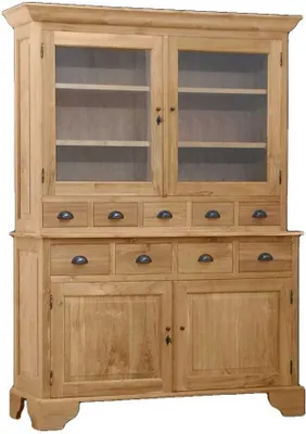 Produktbild von Teako Design Buffetschrank Skedala Teakholz Landhausstil 50x150x210 cm