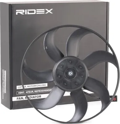 Produktbild von RIDEX 508R0097 Lüfter Motorkühlung Kühlerlüfter für VW POLO (9N) Wasserkühler