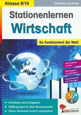 Immagine prodotto di Stationenlernen Wirtschaft / Klasse 9-10