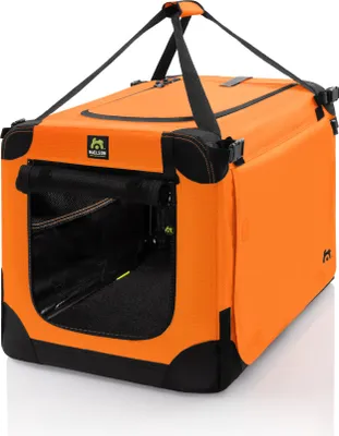 Produktbild von Maelson Soft Kennel Neon-Orange, 62 cm - faltbare Hunde-Transportbox