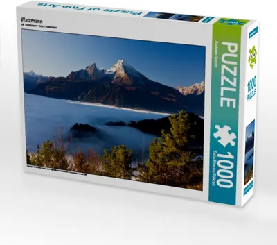 Produktbild von Calvendo Watzmann 1000 Teile Puzzle quer 640x480mm, Vonzin Andreas; 7342850