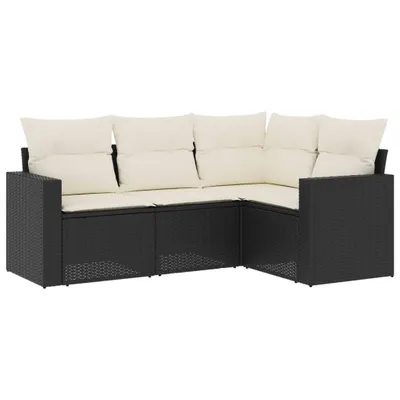 Obrázok produktu pre VidaXL 3251243, Krém, Ratan, Oceľ, 110 kg, dospelí a deti, 655 mm, 620 mm