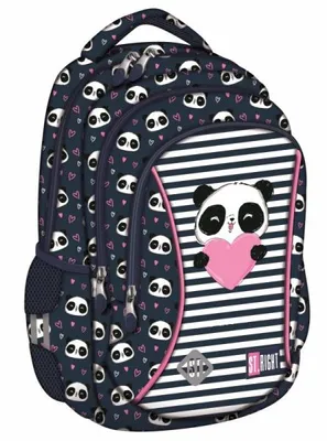 Produktbild von Schulrucksack Schultasche St.Right BP26 19L, LOVE PANDA