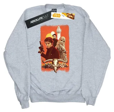 Immagine prodotto di Felpa Star Wars - "Solo" da uomo BI44463 (XL) (grigio)