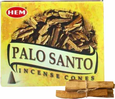 Image de HEM Cônes d'encens Palo Santo 10 pcs.