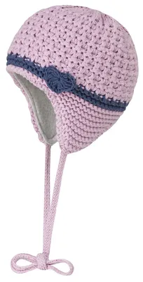 Produktbild von DÖLL® Mädchen Inka-Bindemütze Strickmütze , Größe:43, Präzise Farbe:Rose