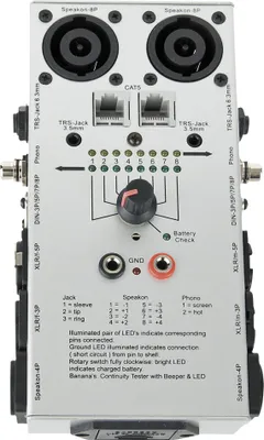 Immagine prodotto di Showgear Cable Tester Pro Per i cavi audio