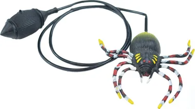 Produktbild von Hüpfspinne verpackt in Tüte größe ca. 11cm