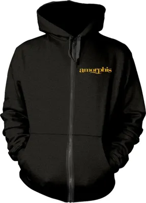 Produktbild von Amorphis - "Borderland" Sweatshirt für Herren/Damen Uni, mit Kapuze PH4797 (L) (Schwarz)