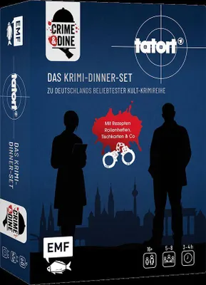 Produktbild von Crime & Dine - Tatort - Das Krimi-Dinner-Set zu Deutschlands beliebtester Kult-Krimireihe