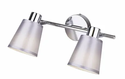 Obrázek produktu pro Moderní bodové nástěnné / stropní světlo PIN - 2xE14, 40W, chromované