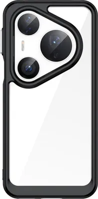 Produktbild von INF TPU+Acryl Magnetische Handyhülle für Huawei Pura 80 Ultra - Kühlung Schwarz