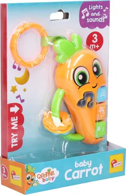 Obrázek produktu pro Carotina mrkvička s efekty 16 cm