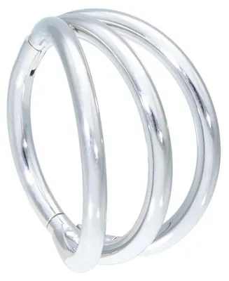 Produktbild von Wildcat Piercingringe - 3 Rings Clicker aus Chirurgenstahl 316L, Körperstelle: Ohr, Nase, Lippe, Bauchnabel, Durchmesser: 11,0mm, Silber