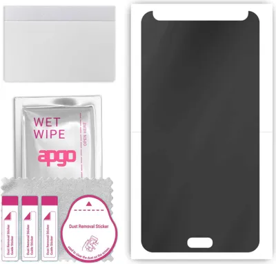 Produktbild von apgo Hydrogel Blickschutzfolie, Matt, kompatibel mit Samsung Galaxy J7 Max, Privacy Displayschutzfolie, Schutzfolie mit Positionierhilfe, Anti-Spy, kratzfest, einfache Montage