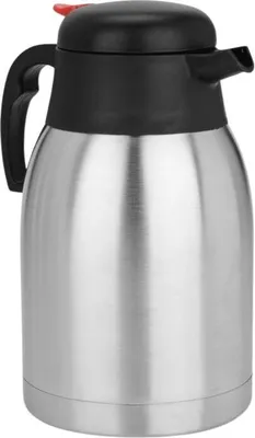Obrázok produktu pre Termoska - nerezová oceľ - 1800 ml - dvojstenná - izolačná kanvica - kanvica na kávu