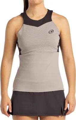 Productafbeelding van BULLPADEL ERARE dames padelshirt, onyxzwart, maat S