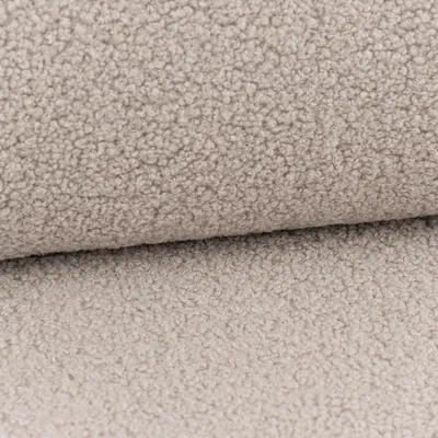 Produktbild von Möbelstoff Boucle Meterware Teddystoff Kunstfell Teddy Fur 1,5m