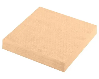 Produktbild von 400x Servietten Prägeservietten 1-lagig 33 x 33 cm apricot