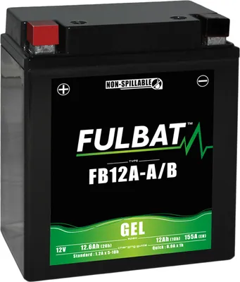 Produktbild von Batterie Fulbat FB12A-A/B GEL (12N12A-4A-1)