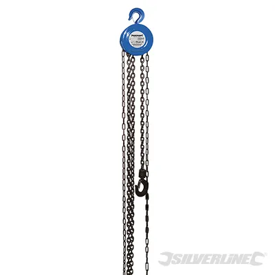 Produktbild von Silverline Handwinde - 1000 Kilo - Hubhöhe 2,5 Meter