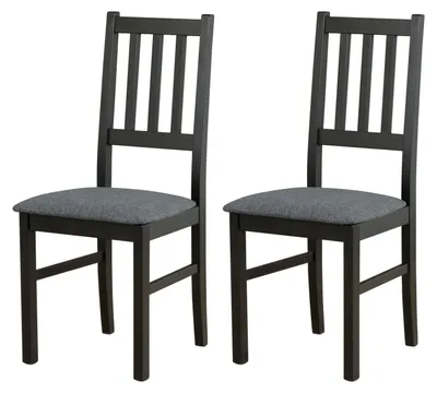 Produktbild von ESSZIMMERSTUHL - 2er-Set Bos 4 schwarz hygge 96