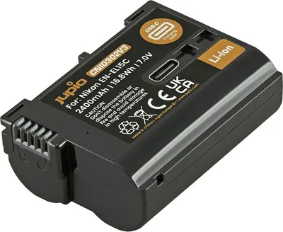 Obrázek produktu pro Jupio CNI0302V3, Nikon, 2400 mAh, 7 V, Lithium-ion (Li-ion)