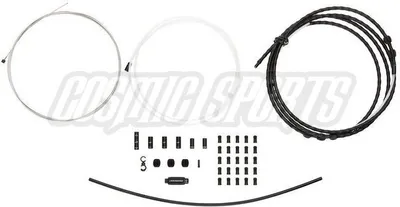 Image de JAGWIRE Set de câbles de changement de vitesse Road & Mountain Elite Link 1x, couleur:noir