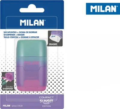 Obrázok produktu pre MILAN Temperówka-Gumka Compact Sunset 2w1
