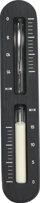 Produktbild von Infraworld Sanduhr Arto 15 Minuten Sauna Sanduhr 15 Min schwarz