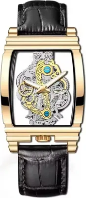 Produktbild von Uhr AN-33727 - Elegante Herrenuhr Schwarz/Gold KP33727