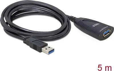 Image de Câble d'extension USB 3.0 Delock, actif, 5 m