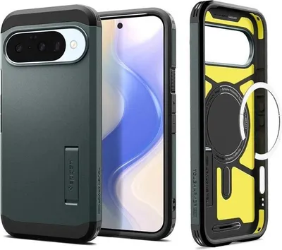 Produktbild von Spigen Tough Armor Mag MagSafe Google Pixel 10 / 10 Pro Abyssgrün