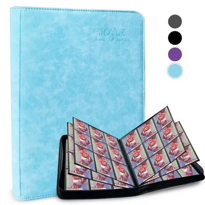 Imagen del producto de Álbum para coleccionar tarjetas con 9 compartimentos