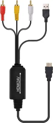 Produktbild von 1080P HDMI zu AV Converter 3RCA CVBS Composite