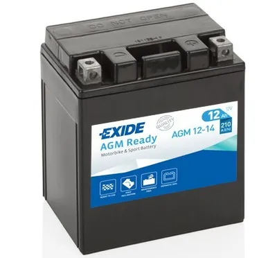 Produktbild von EXIDE AGM Ready Starterbatterie 12V 12Ah 210A/EN Motorrad Batterie
