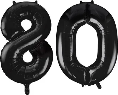 Produktbild von XXL Folienballon Zahl bunt Geburtstag Jubiläum Zahlenballon Riesenfolienballon Geburtstagsdeko