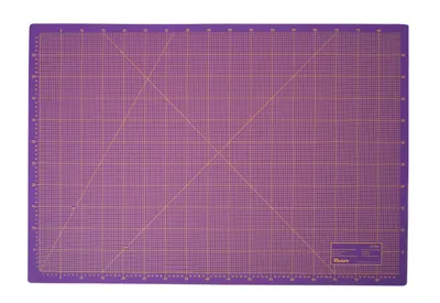 Produktbild von Schneidematte 3-lagig und selbstheilend violett pink 90x120cm A0