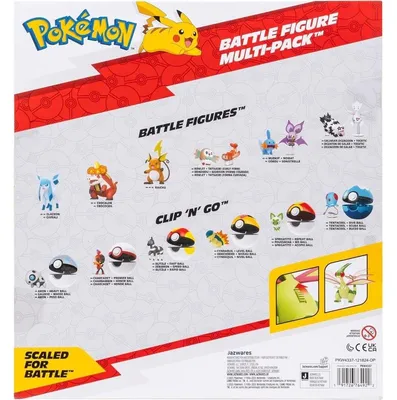 Imagen del producto de Paquete de batalla de Pokémon con 10 figuras