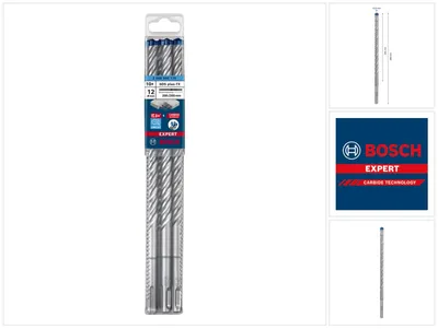 Produktbild von EXPERT SDS plus-7X Hammerbohrer-Set, 12x200x265 mm, 10-tlg.