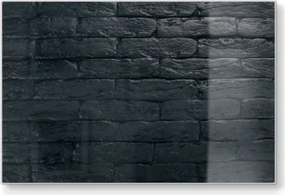 Produktbild von DEQORI Schneidebrett Glas 30x20 cm 'Lackierter Ziegelstein' Schneideplatte groß