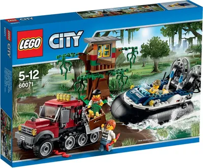 Produktbild von Lego 60071 City - Verbrecherjagd im Luftkissenboot
