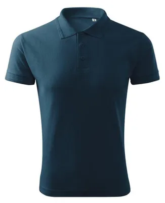 Produktbild von Malfini - Poloshirt für Herren, Piqué PP10023 (M) (Dunkles Marineblau)