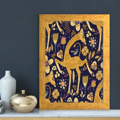 Image de Wallity, AC51482372125- HRL4111, Multicolore, Tableaux sur toile, 24 x 29 cm, Toile : 100 % MDF