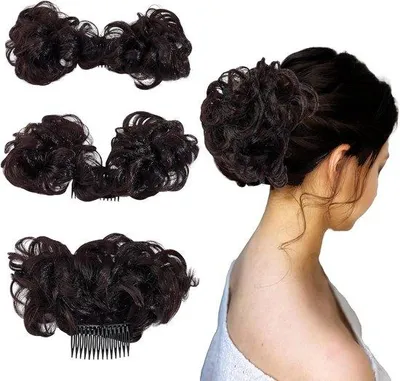 Produktbild von Dunkelbraune Clip-in Haarverlängerung für Frauen