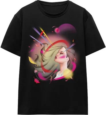 Produktbild von Pocahontas - T-Shirt für Herren/Damen Uni TV17084 (S) (Schwarz)