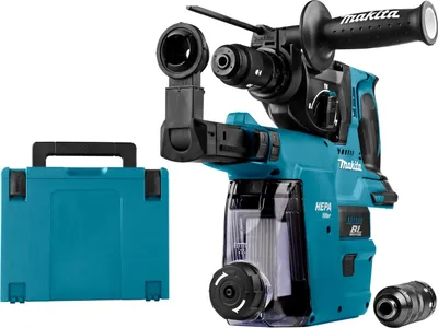 Image de Perfo-burineur 18V LXT SDS-Plus (Solo) avec filtre DX07 en MAKPAC - MAKITA DHR243ZJW