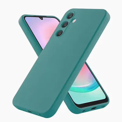 Produktbild von Hülle passend für Samsung Galaxy S26 | Silikon Gummi Schutz Tasche | Schutzhülle Bumper Case TPU Grün